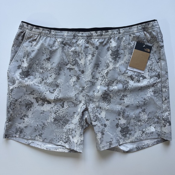 THE NORTH FACE Big Wander 7" Short 2.0 High Rise Mens 2X/Long Grey Unlined Dry - Picture 1 of 16
